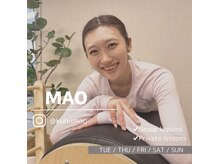 ブルームピラティス 銀座店(bloom pilates)/インストラクター Mao