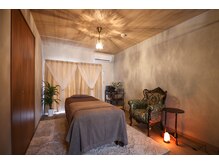 おひとり様ずつのサロンの為ゆったりリラックスしていただけます