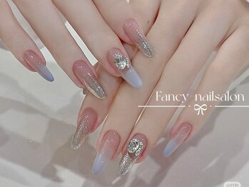 ファンシー 新宿店(Fancy)/クリスマス/冬ネイル/ツイード