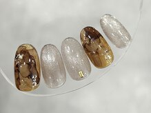 ネイルサロン リッチーズ(nail salon Riches)/ニュアンスべっ甲ネイル