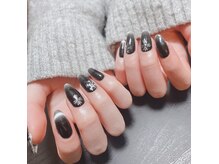 南流山駅前店 NOCKS【ネイル】 の雰囲気(黒フレンチ)