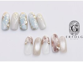 ERFOLGの大人ニュアンスネイル