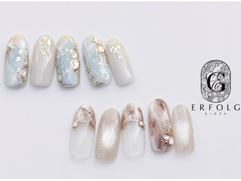 ERFOLGの大人ニュアンスネイル