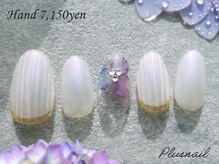 プラスネイル 北千住東口店(PLUS NAIL)/(3442)偏光パール×ぷっくり