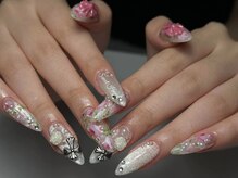 ベルネイル 池袋(Belle Nail)/マグネット、バラネイル