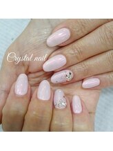 クリスタルネイル ゆめタウン博多店(CRYSTAL NAIL)/ワンカラーネイル