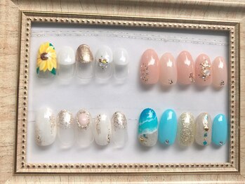 ブルーデイジー(Blue daisy)/過去の定額アートコース