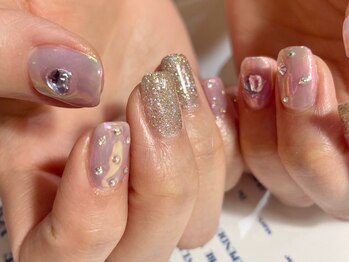 シェリーラメール 原宿店(cherie la mer)/オーロラネイル