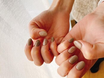 キキネイル たまプラーザ店(kikinail)/ワンカラー 冬ネイル