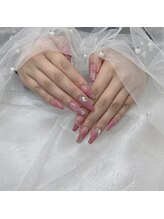 レイ 名古屋店(REY)/ピンクニュアンスネイル