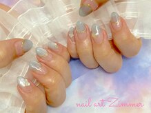ネイルアート ジマー/クリアニュアンスコース