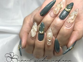 天然石ネイル☆