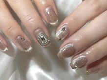 アイネイルズ 天神今泉店(I-nails)/【kotone.m】ベージュワンホン