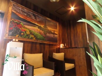 アジアンリラクゼーション ヴィラ 三条店(asian relaxation villa)/待合スペース