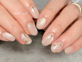 Moeri..nail｜フィルイン×パラジェル対応ネイルの写真/忙しい毎日に寄り添う、大人女性のためのサロン♪くつろげる空間で一人ひとりに合わせて丁寧に施術します◎