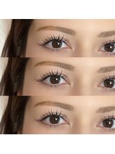 シアン(CYAN)/アイブロウwax＋LEDエクステ