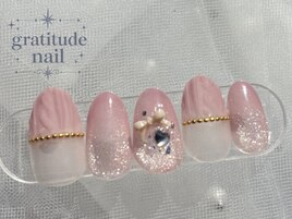 ガーリーニットネイル☆