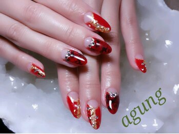 アグン(agung)/パーティーネイル