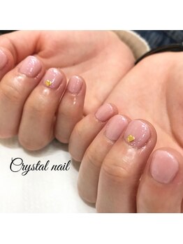 クリスタルネイル ゆめタウン博多店(CRYSTAL NAIL)/ワンカラーネイル