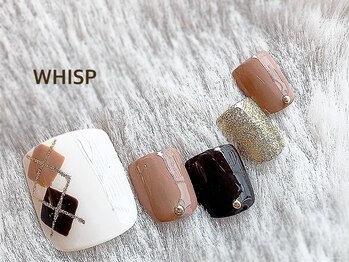 ウィスプ(WHISP)/アーガイルフットネイル 秋冬