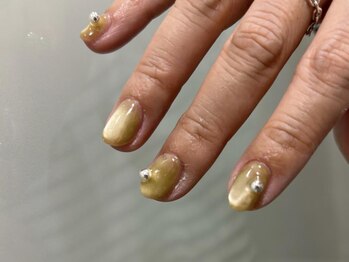 アオ 渋谷(ao.)/マグネットネイル