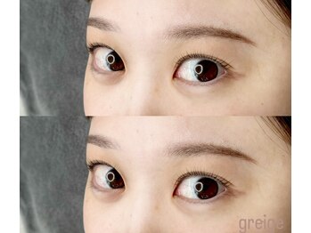 グレージュ(graige)/瞼に当たらないカール