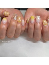 ホリデイズ(Holidays)/夏っぽレモンネイル