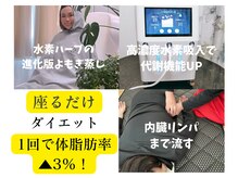 ヨサパーク エミリア(YOSA PARK Emiria)の雰囲気（進化版よもぎ蒸しスタイルで芯から温め代謝促進、脂肪燃焼♪）