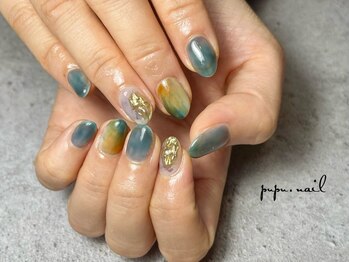 ププネイル(pupu.nail)の写真/自分だけの特別な時間で自然と気分もUP◎丁寧な施術で希望通りの指先に♪季節感溢れるデザインも人気☆