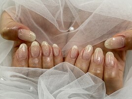 ホワイトラメ系ワンカラー