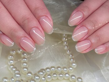 アイリスネイル 大塚(Iris Nail)/キラキラカラーフレンチ