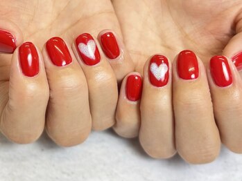 くり抜きハート