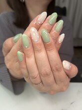 アクアマリン(AQUAMARINE)/定額ネイル