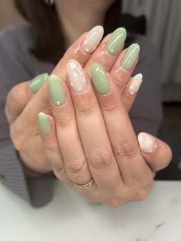 アクアマリン(AQUAMARINE)/定額ネイル