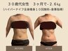 【結果重視の痩身施術】全身引締めコース　80分　32000円→14300円
