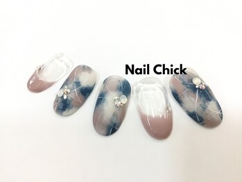 ネイルチックコウベ 銀天街店(Nail Chick kobe)/大人カラーマットネイル