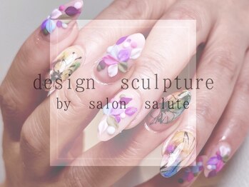 サロンサルート 京都祇園(salon salute)/3Dお花ネイル