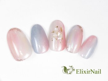 エリクサーネイル 五反田(Elixir Nail)/定額a シンプル/クーポン使用