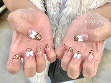 アテ(ate)/レオパード×リボン