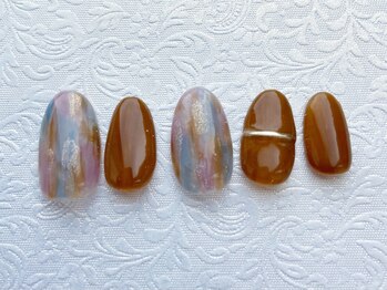 フローリング柄リングネイル