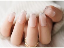 エムスラッシュ センター南(M.SLASH)/ラメフレンチネイル