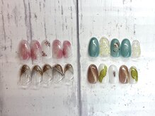 アロ(alo)/流行り系ニュアンスネイル