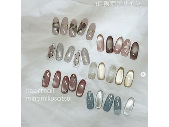 202512月冬ネイル（クリスマス）