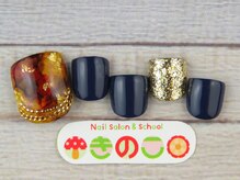 ネイルサロン きのこ/選べるフットデザインMコース