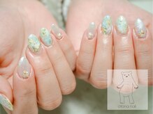 オトナネイル(otona nail)/オーロラパールニュアンスネイル