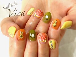 インスタ映え☆フルーツネイル♪