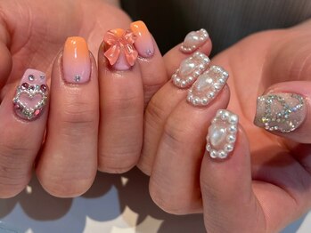 シェリーラメール 新宿店(cherie la mer)/パールネイル