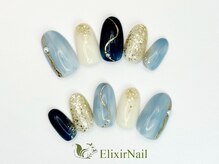 エリクサーネイル 神田(Elixir Nail)/シンプル/クーポン使用