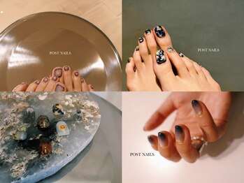 ポストネイルズ(POST NAILS)の写真/【フィルインで自爪を痛めずネイルを楽しむ】丁寧なオフケア後の施術でなめらかな指先に◎