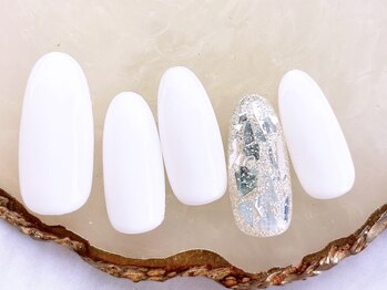 ネイルサロンフォーユー(for u)/ガラスネイル¥4980